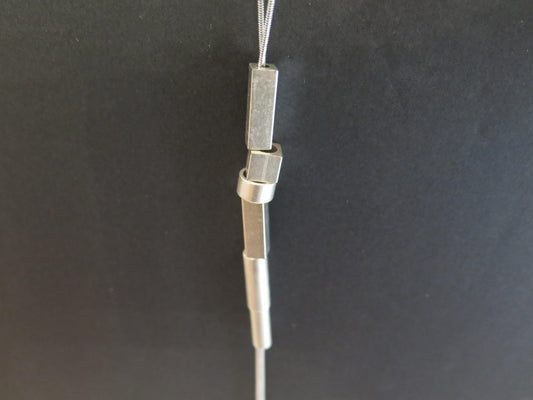 Origins silver #2 | | Stainless steel and silver plate necklace
