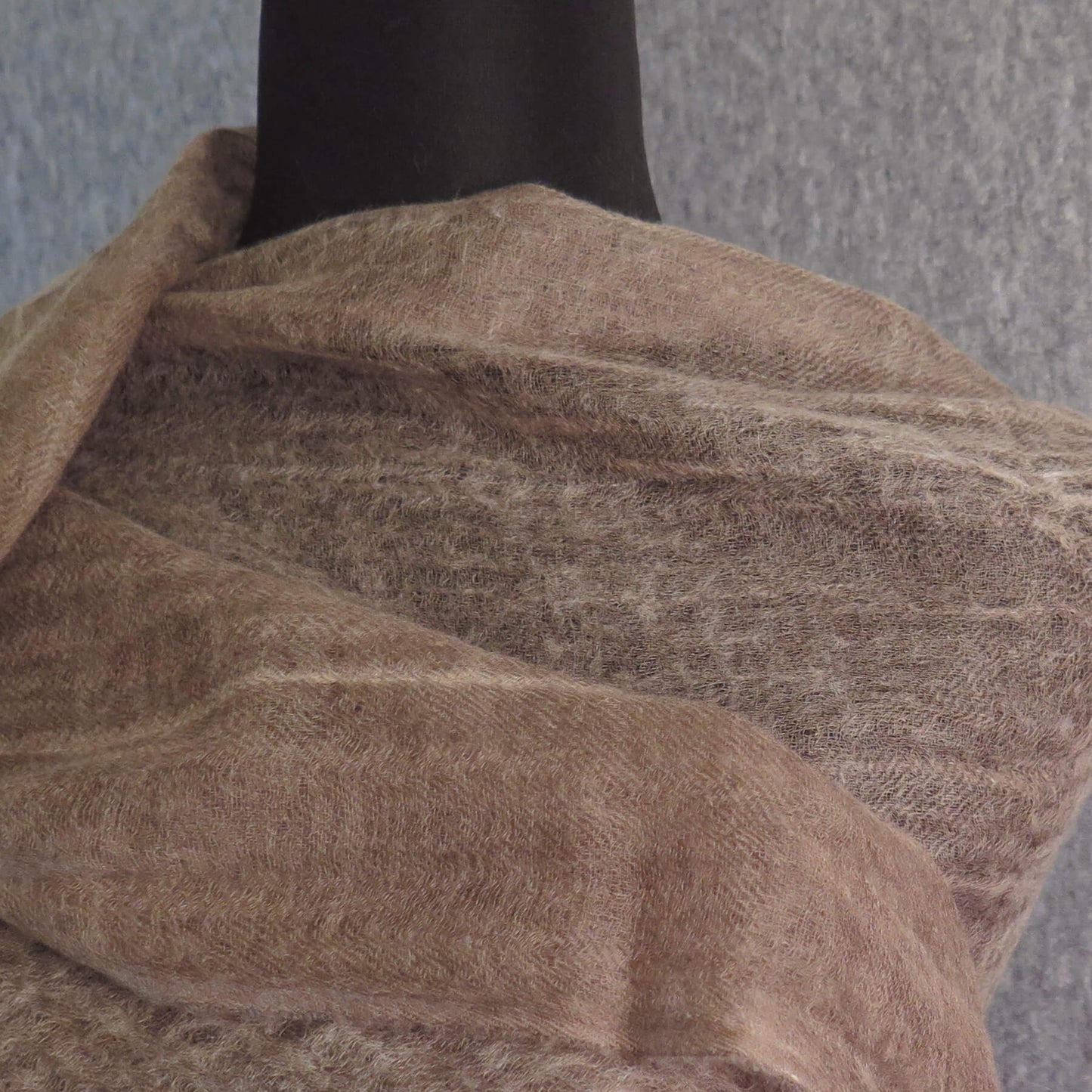 Ultra light Mongolian Cashmere | All season wrap | Fawn