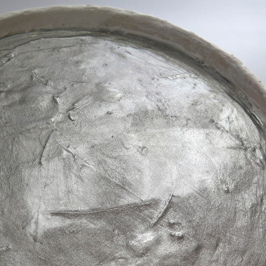 Luminescence | Silvered White Tray | 03