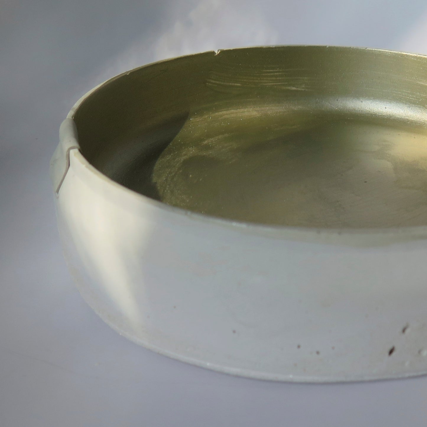 Gilded Stone | White and Gold Japanese Bowl | 02