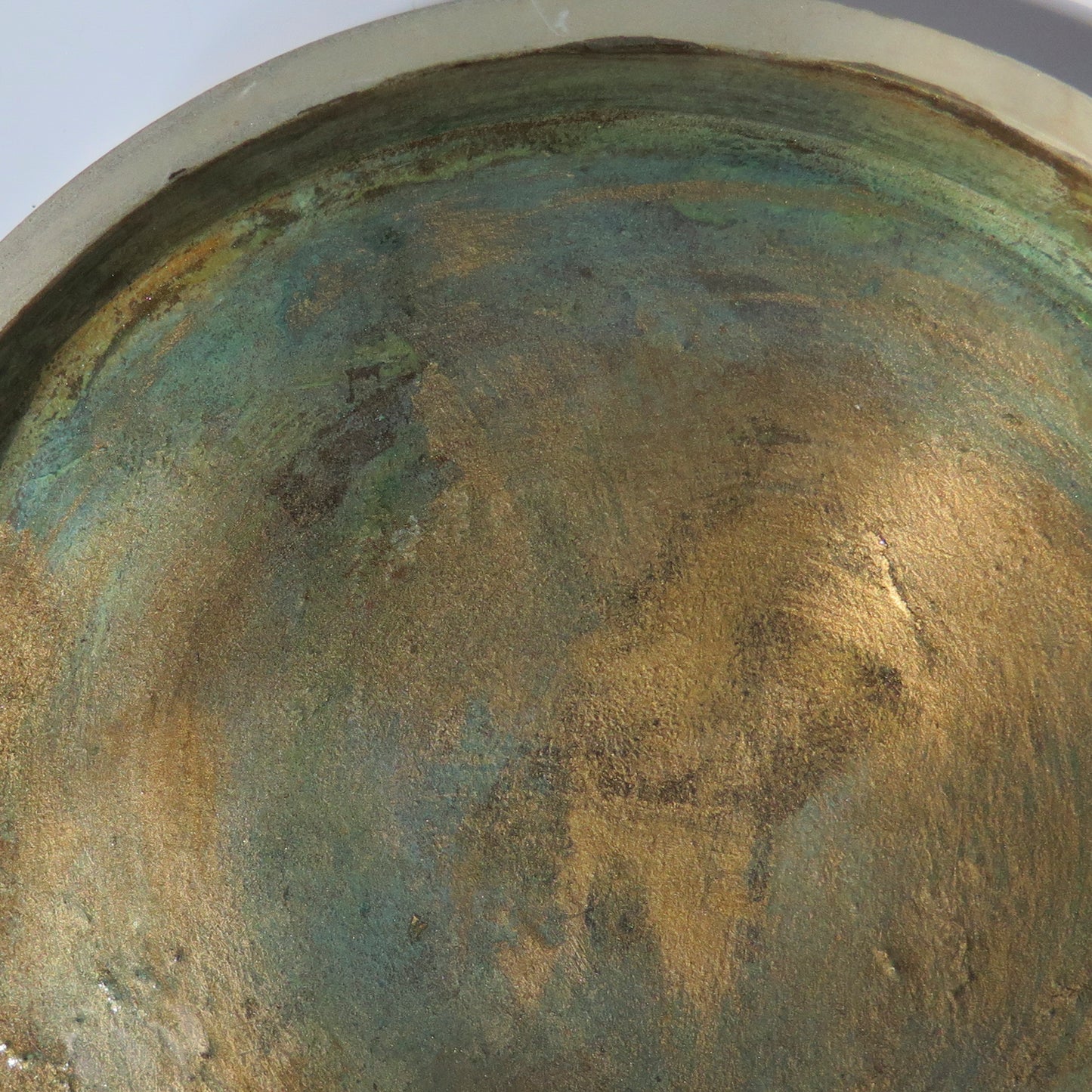 Mineralised | Gold Patina | Petite Tray | 01