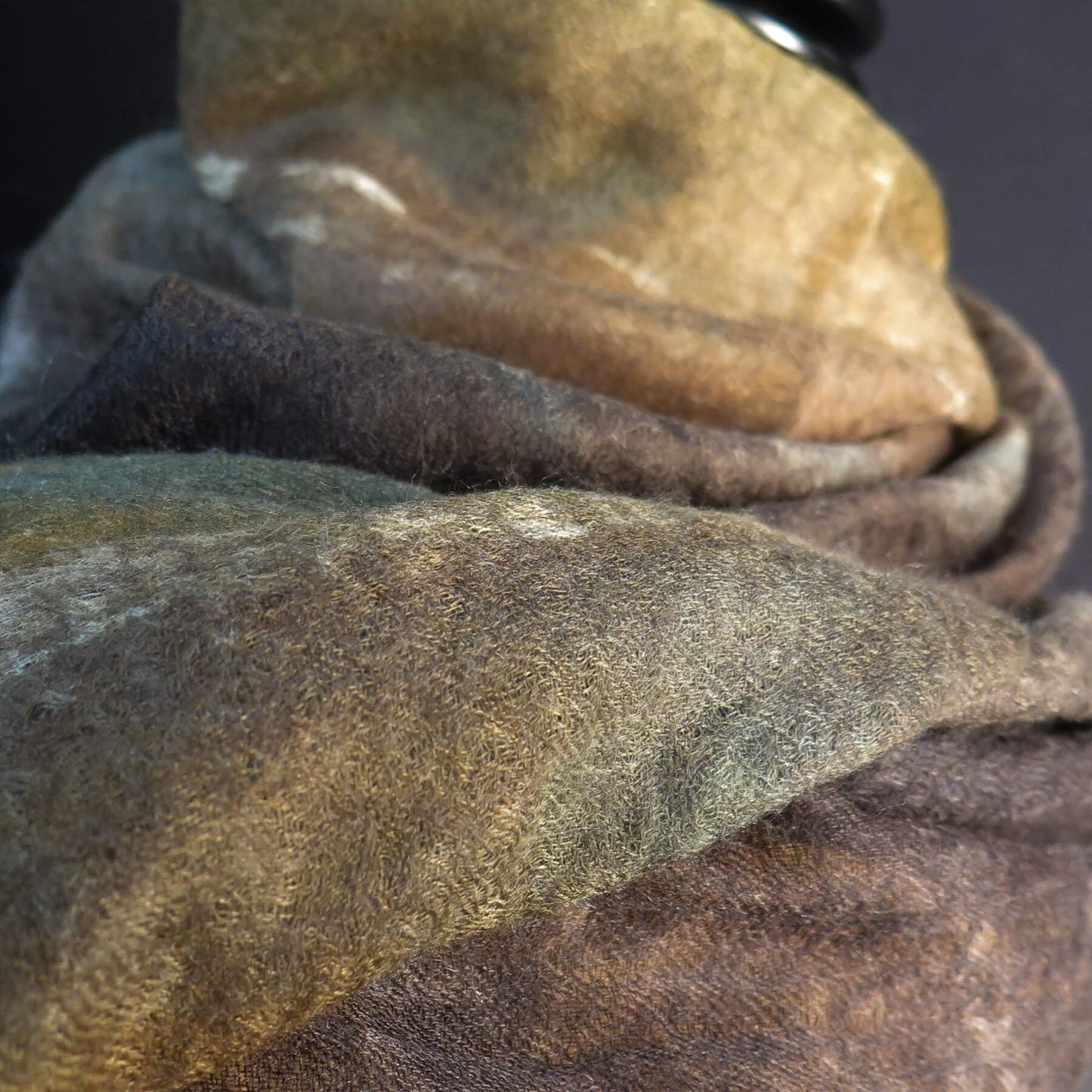 Algae Pollen Japanese Watercolour Cashmere Scarf | Ultra light Pure Mongolian Cashmere | All season wrap (Copy)
