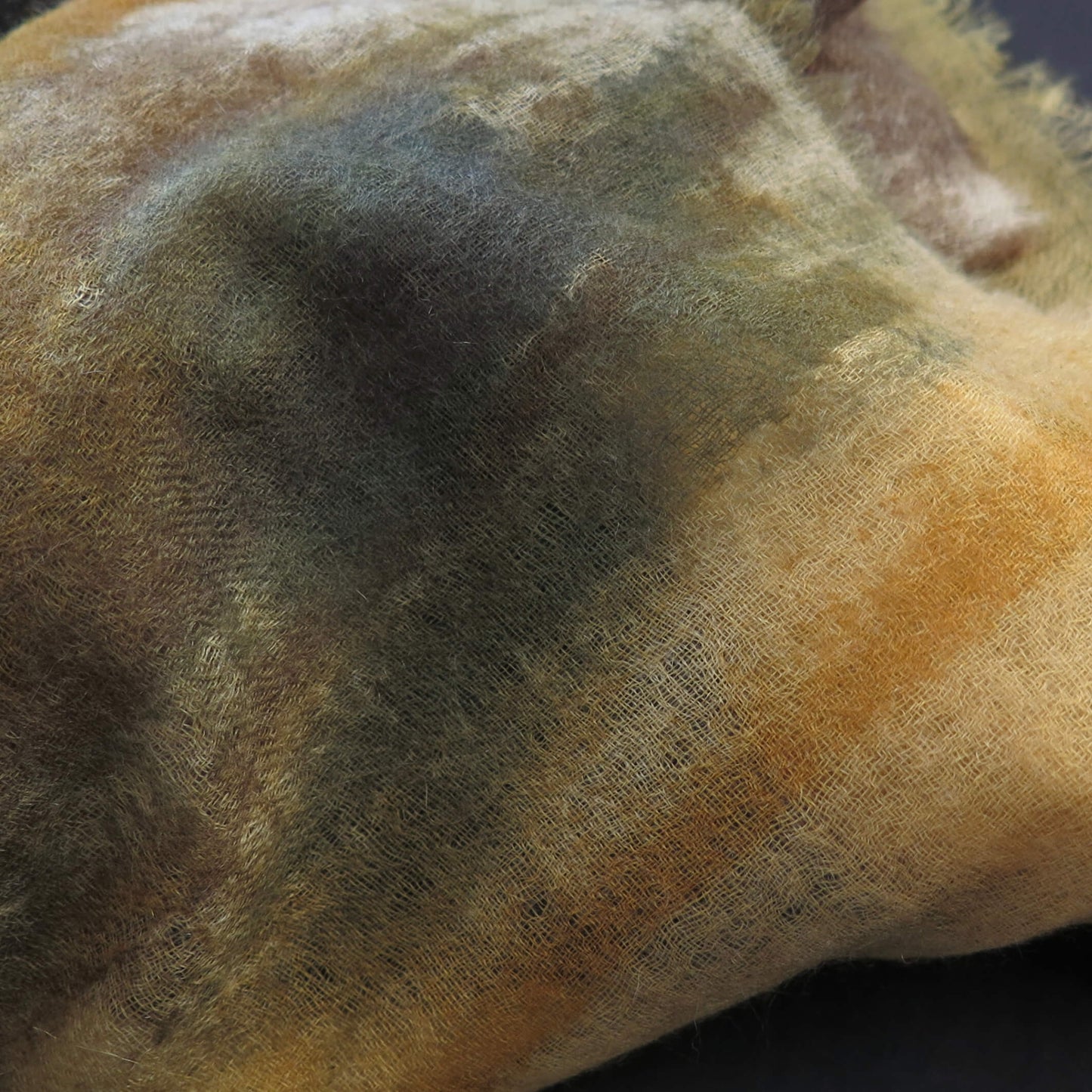 Algae Pollen Japanese Watercolour Cashmere Scarf | Ultra light Pure Mongolian Cashmere | All season wrap (Copy)