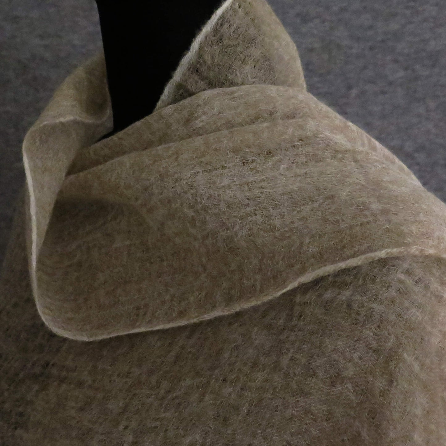 Fawn Cashmere Scarf | Ultra light Pure Mongolian Cashmere | All season wrap
