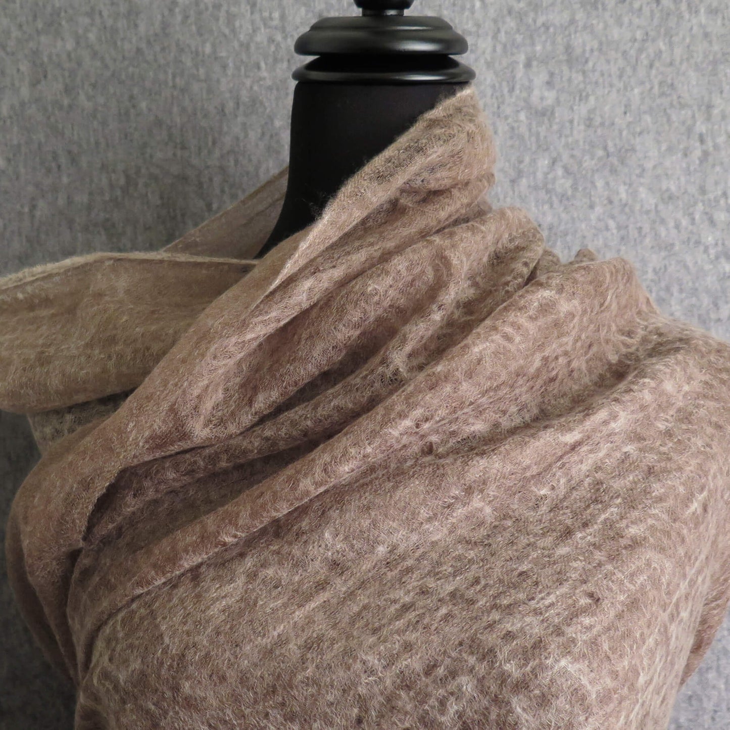 Ultra light Mongolian Cashmere | All season wrap | Fawn