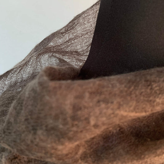 Ultra light Mongolian Cashmere | All season wrap | Mineral