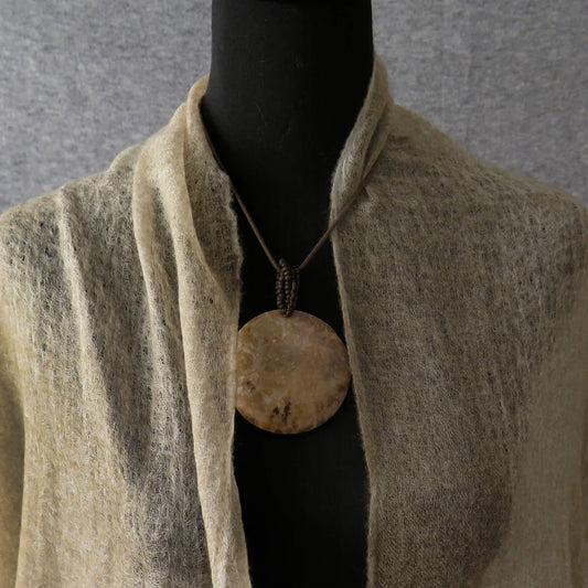 Fawn Cashmere Scarf  | Ultra light Pure Mongolian Cashmere | All season wrap